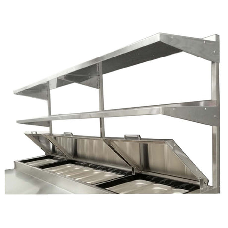 Atosa USA, Inc. MROS-67P - Overshelf, Double, For Pizza Prep Table