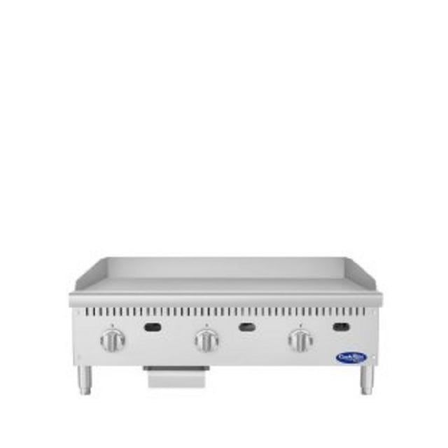 Atosa USA, Inc. ATG-3624-S - CookRite Steel Griddle, Gas, 36"W X 32"D X 15-1/4"H