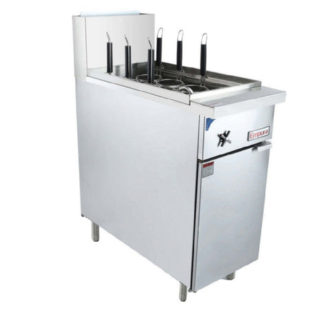 Empura Equipment E-PC11_LP Pasta Cooker 15.67"W X 35.43"D X 46.81"H Liquid Propane