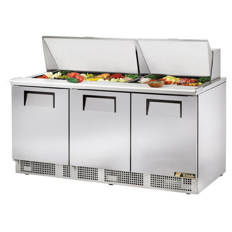 True Mfg. - General Foodservice TFP-72-30M-HC - Sandwich/Salad Unit, Three-section