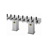 Perlick 4006-8B4 - Bridge Tee Draft Beer Tower, Countertop, Extra High