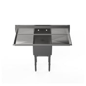 Atosa USA, Inc. SS1818D11N - MixRite Sink, 1-compartment, 24"W X 24"D X 44-1/2"H Overall