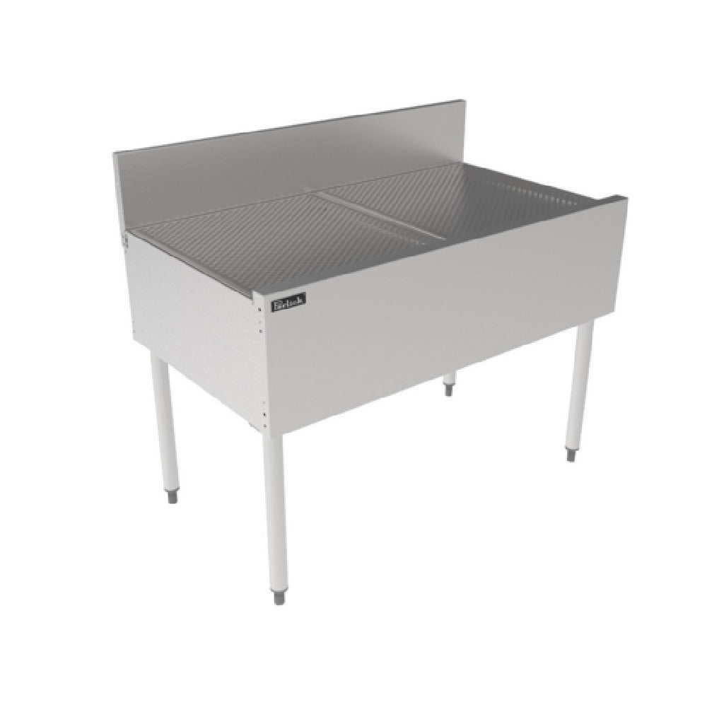 Perlick TSF42DB - TSF Series Underbar Drainboard, 42"W X 24"D, Pitched Drainboard Top