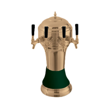 Perlick 4056GR4B - Roma Draft Beer Tower, Countertop, 8-1/8" Diameter X 20-1/2"H