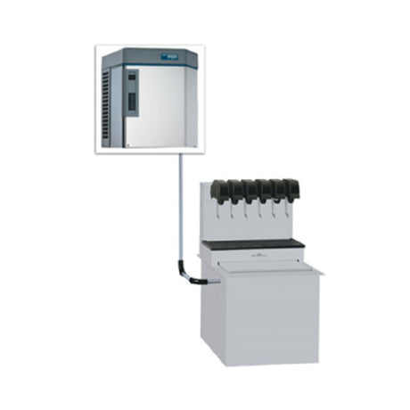 Follett Products (Middleby) HMD1410NJS - Horizon Elite™ Micro Chewblet™ Ice Machine With RIDE® Remote Ice Delivery Equipment