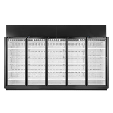 True Mfg. - Retail Merchandisers TRM5M-NN-BLK-WHT-1BLKLLLLL-4 - Refrigerated Merchandiser