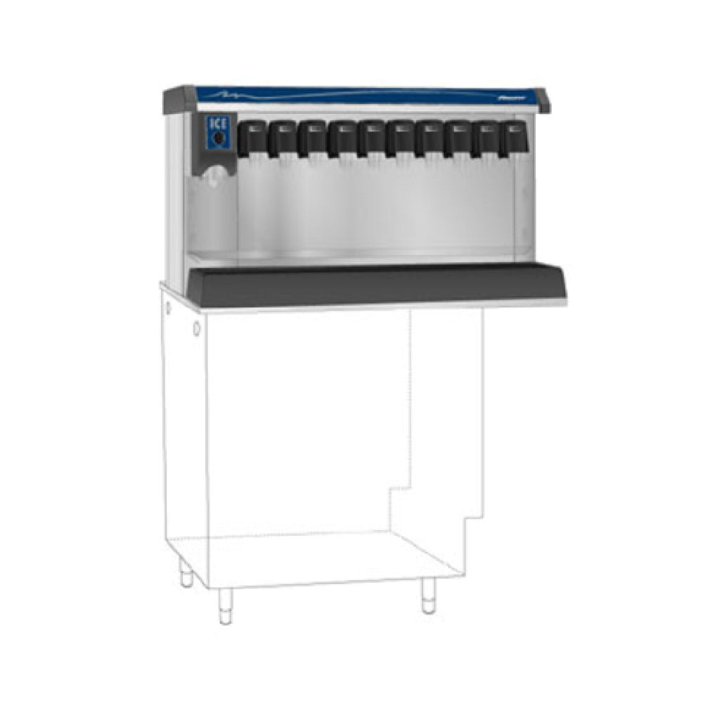 Follett Products (Middleby) VU155B10LP - Vision™ Ice/Beverage Dispenser, Low Profile