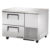 True Mfg. - General Foodservice TUC-44D-2-HC - Deep Undercounter Refrigerator, 33 - 38°F