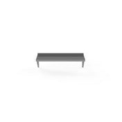 Atosa USA, Inc. SWS1860/304 - Wall Shelf, 62"W X 20"D X 4"H, 2 Brackets