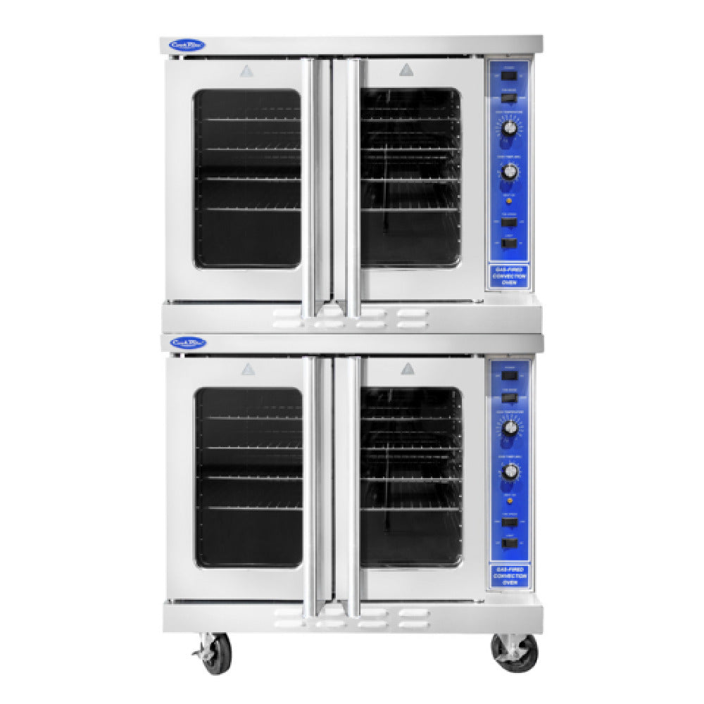 Atosa ATCO-513NB-2_NAT CookRite Convection Oven Gas Double-deck