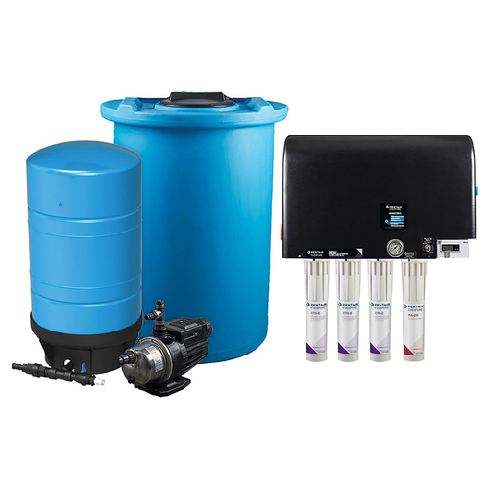 Everpure BWS1500/50 HF - BWS Reverse Osmosis System, PLUS, (3) CTO-Q Activated-carbon Cartridge Prefilter