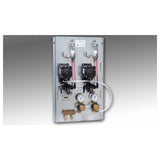 Perlick BPPKFC2 - Dual Non-Locking Regulator, Flojet Beer Pump Panel, With Coupler & Factory Installed FOB Detector