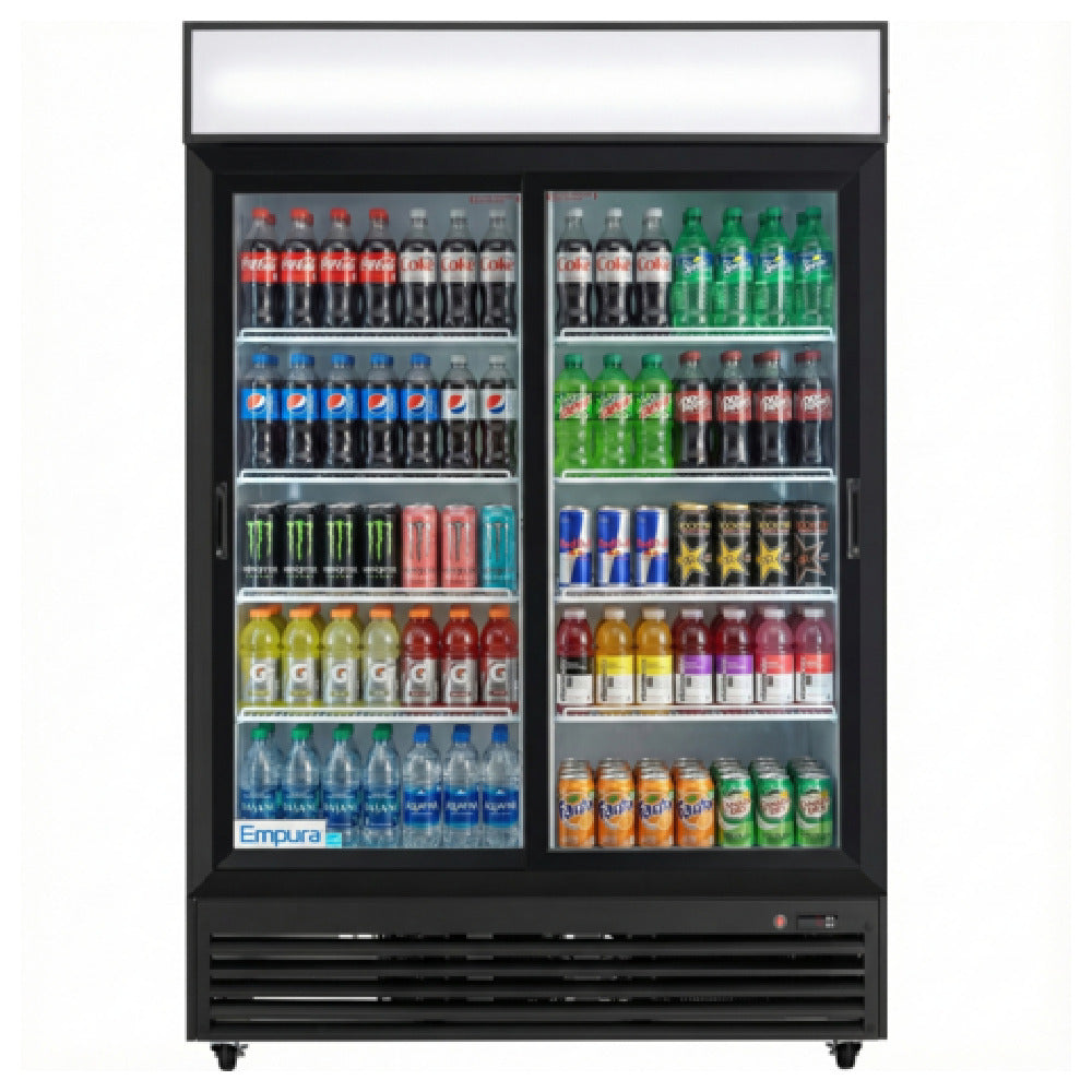 Empura ESM-42B - Refrigerated Merchandiser, 52.36"W X 27.56"D X 79.65"H, 42 Cu. Ft. Capacity