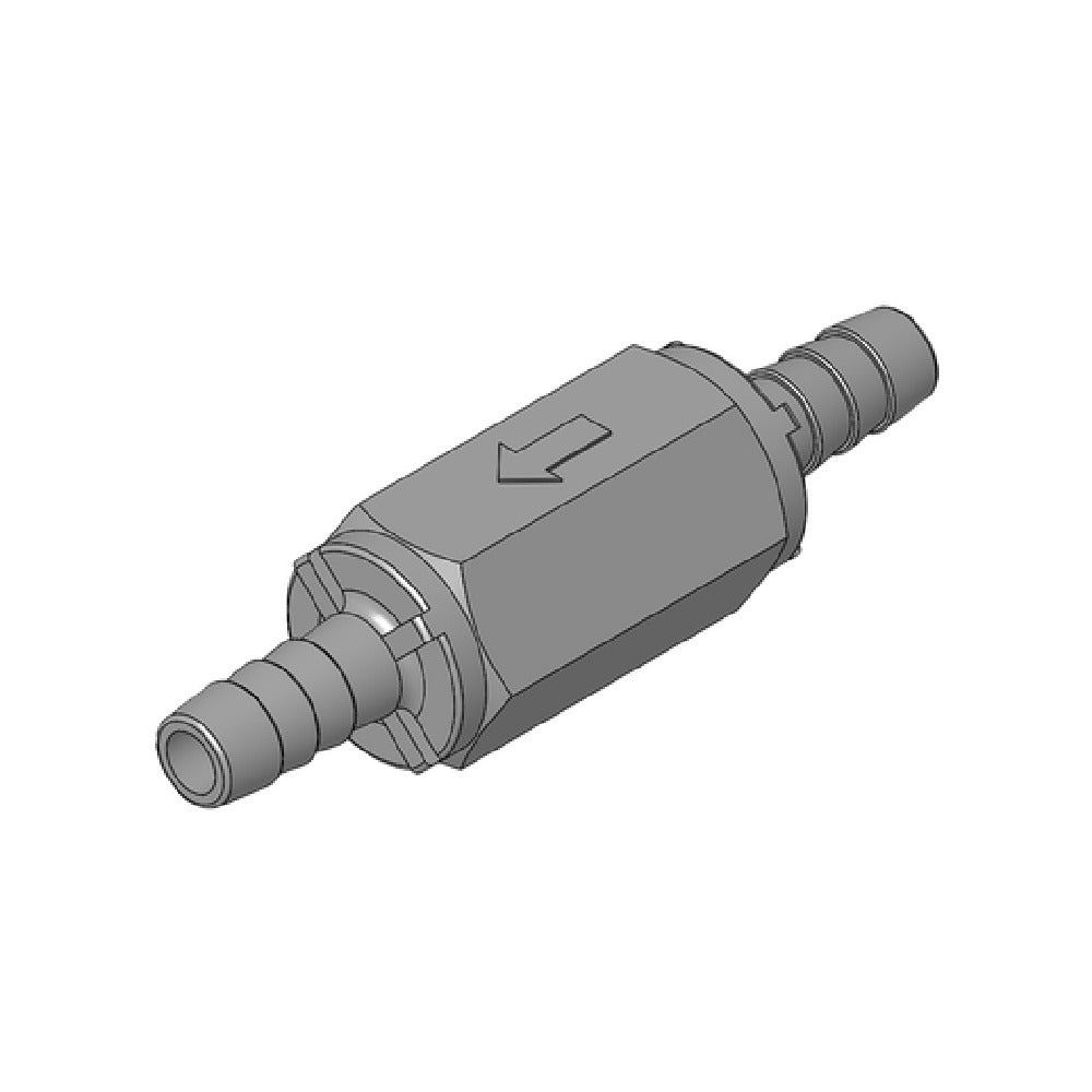 One-way Barb Check Valve with Hose Connections for Everpure 84-1166-00 Model