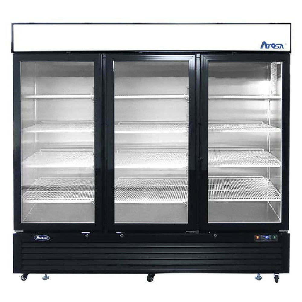 Atosa USA, Inc. MCF8724GR - Refrigerator Merchandiser, Three-section, 81-9/10"W X 31-1/2"D X 81-1/5"H