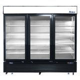 Atosa USA, Inc. MCF8724GR - Refrigerator Merchandiser, Three-section, 81-9/10"W X 31-1/2"D X 81-1/5"H