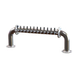 Perlick 4064-10L - Pass-Thru Brew Pipe Draft Beer Tower, Countertop, Beer Leads Left
