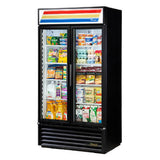 True Mfg. - General Foodservice GDM-35-HC~TSL01_BL - Refrigerated Merchandiser, Two-section