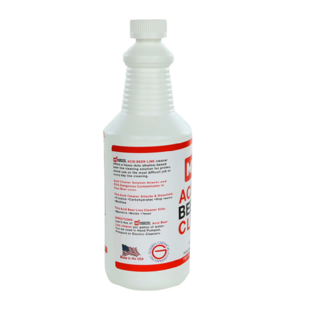 Empura 300190 - Acid Beer Line Cleaner, 32 Oz, Heavy-duty Alkaline-based Beer Line Cleaning Solution