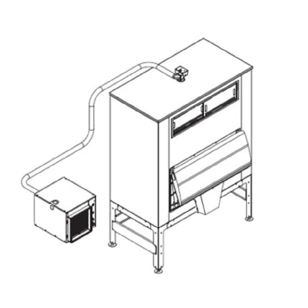 Follett Products (Middleby) MCC425ABS - Maestro Plus™ Chewblet® Ice Machine, With RIDE® Remote Ice Delivery Equipment