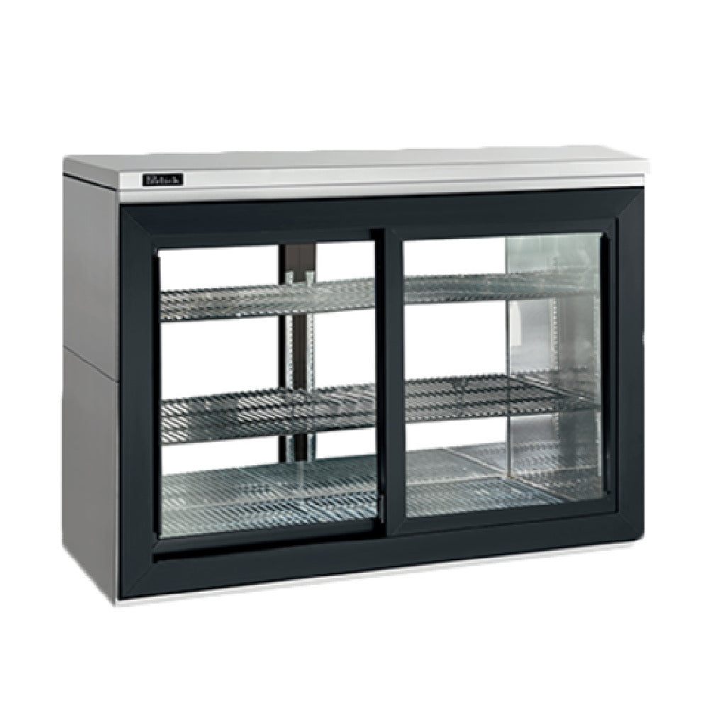 Perlick SDPR48 Pass-Thru Sliding Door Refrigerated Back Bar Cabinet Two-section