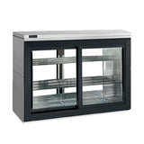 Perlick SDPR48 - Pass-Thru Sliding Door Refrigerated Back Bar Cabinet, Two-section