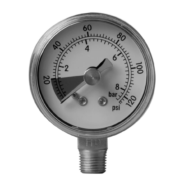 3M GAUGE-1/8 LOWER MOUNT (50-93701) Pressure Gauge Lower Mount 1/8" NPT (for NH3 & VH3 Heads)