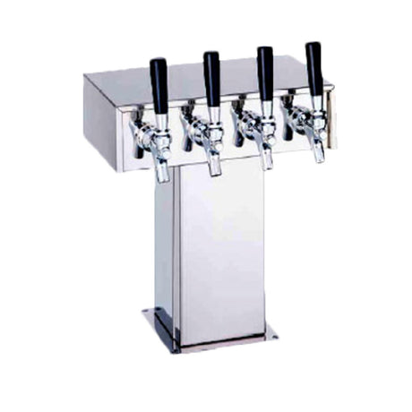 Perlick 4006-2B Tee Draft Beer Tower Countertop 9-1/8"W X 12-15/16"H