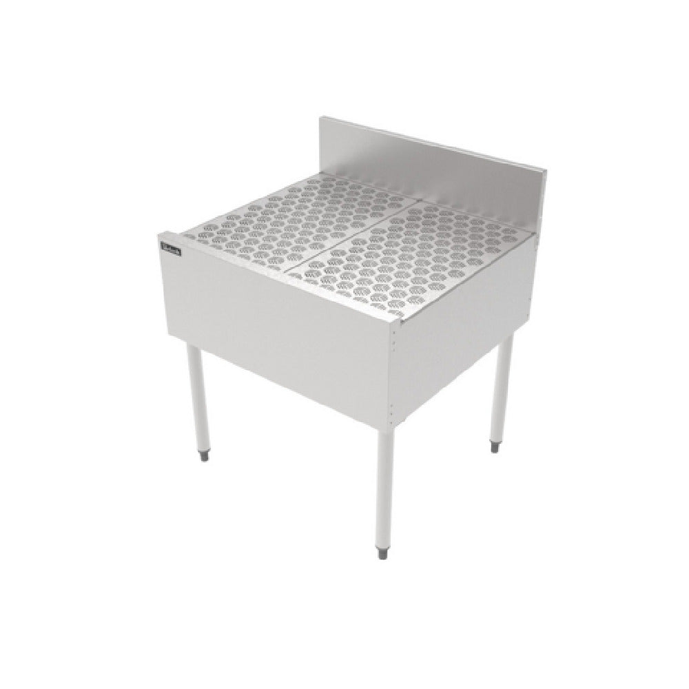 Perlick TSCE30DB - TSCE Series Underbar Drainboard, 30"W X 27-5/8"D, Pitched Drainboard Top