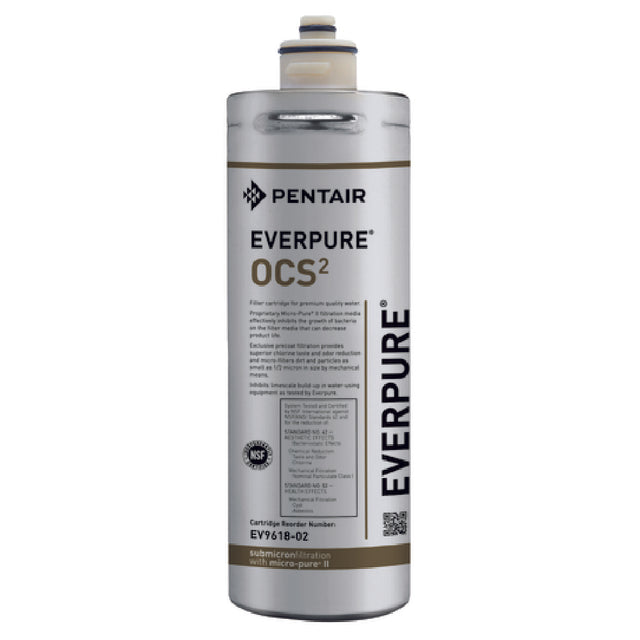 Everpure EV961802 OCS² Water Filter Cartridge OCS² Cartridge (1) OCS² Micro-Pure® II Precoat Primary Filtration Cartridge