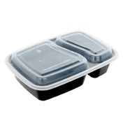 Empura RSL-9828 - Microwavable Togo Container, 8.78"W X 6.06"D X 1.77"H, 32 Oz Capacity