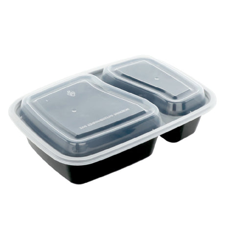 Empura RSL-9828 - Microwavable Togo Container, 8.78"W X 6.06"D X 1.77"H, 32 Oz Capacity