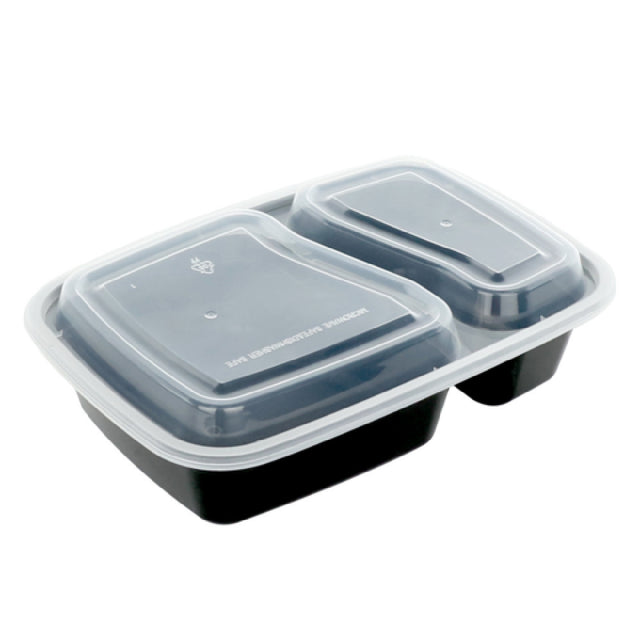 Empura RSL-9828 - Microwavable Togo Container, 8.78"W X 6.06"D X 1.77"H, 32 Oz Capacity