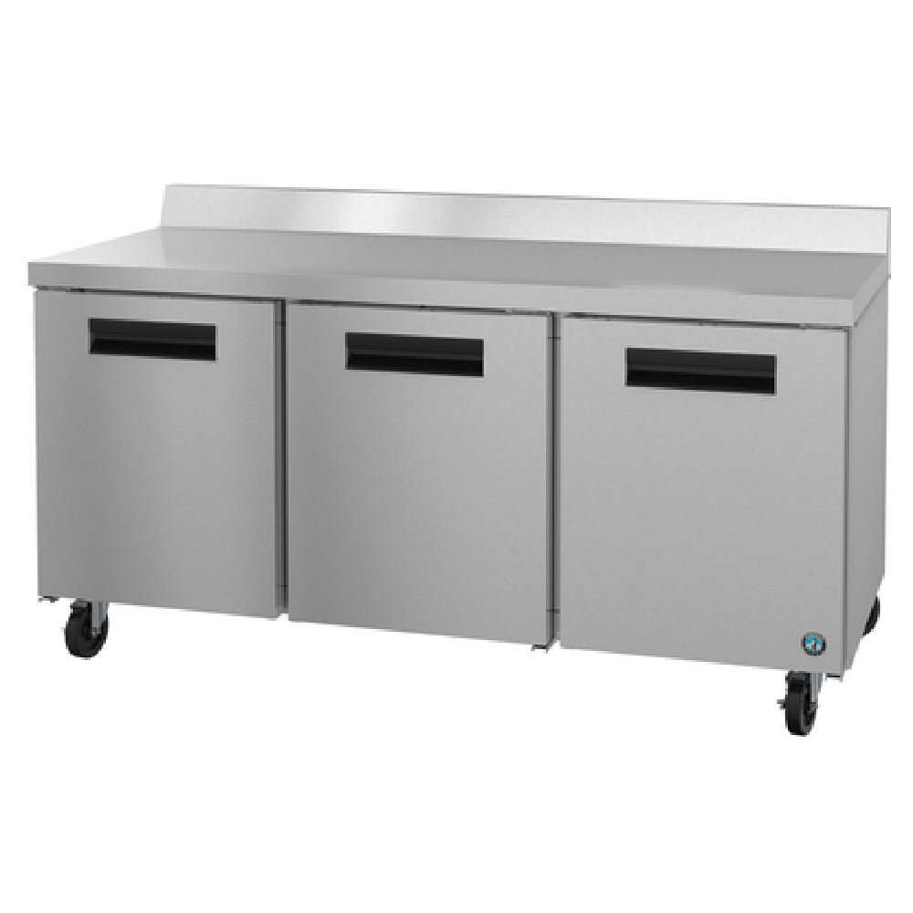 Hoshizaki WR72B - Steelheart Series Worktop Refrigerator, Reach-in, Three-section