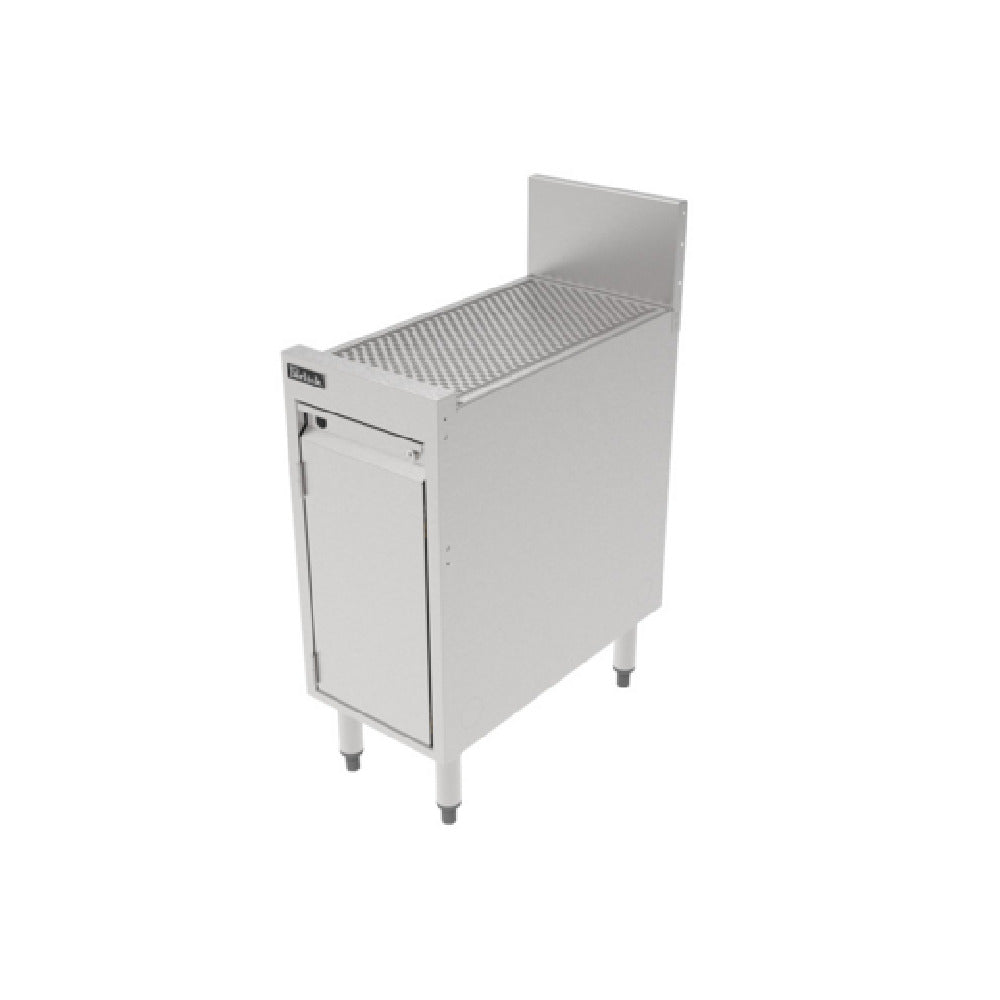 Perlick TSF12SC - Underbar Storage Cabinet 12"W X 24"D, 4" Or 6"H Backsplash With 1" Return At Top
