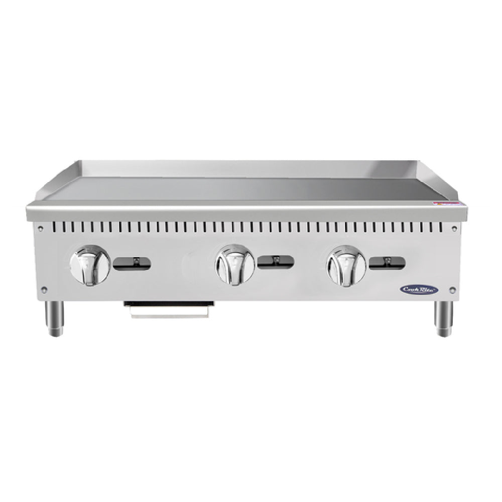 Atosa USA, Inc. ATMG-36_NAT - CookRite Heavy Duty Griddle, Gas, Countertop