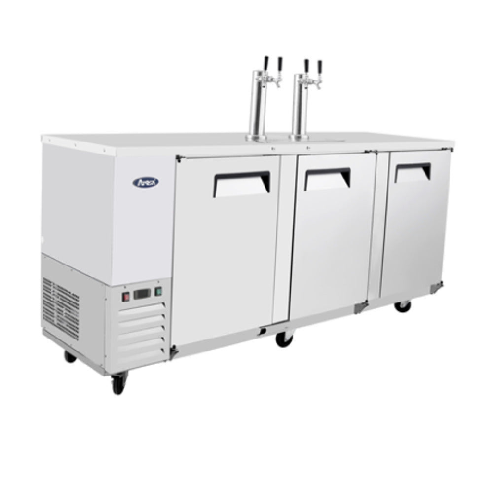 Atosa USA, Inc. MKC90GR - Atosa Draft Beer Cooler, 89-3/10"W X 28-1/10"D X 55-3/5"H