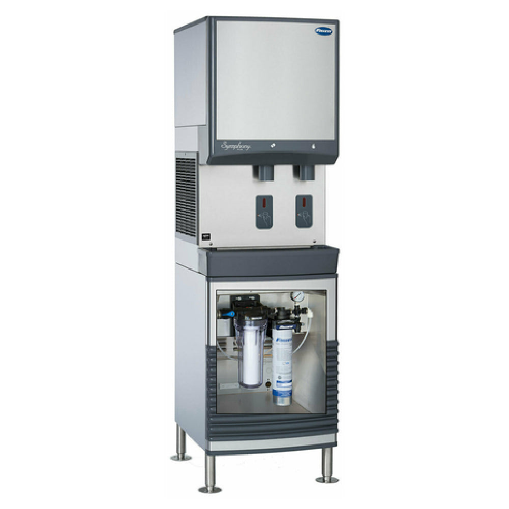 Follett 25AND50BASE-CF Base Stand For 25 And 50CI Series Ice And Water Dispensers With Standard Capacity Carbon Filter System (00130229) Installed