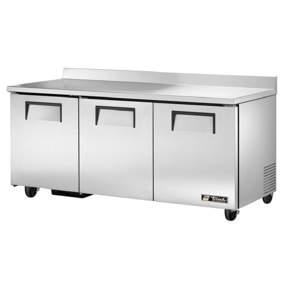 True Mfg. - General Foodservice TWT-72-HC - Work Top Refrigerator, Three-section