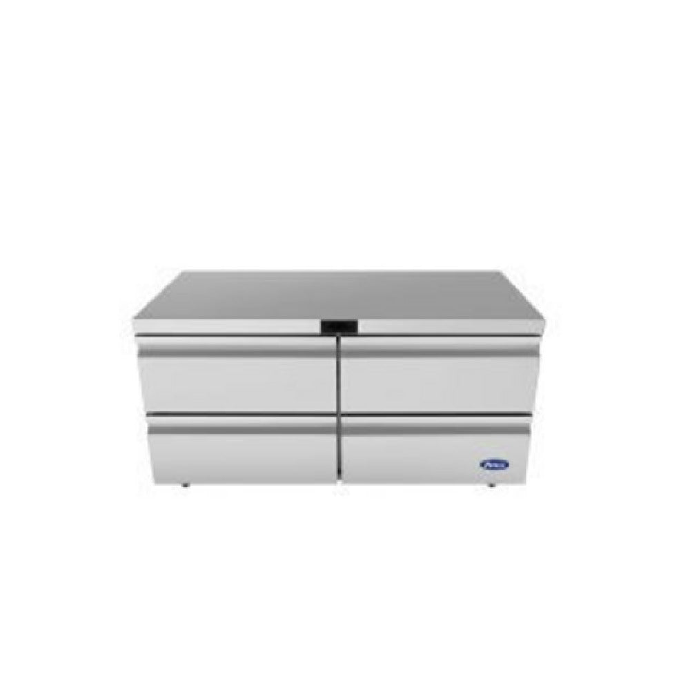 Atosa USA, Inc. AUR60D4 - Undercounter Refrigerator, 15.5 Cu. Ft., 2-section