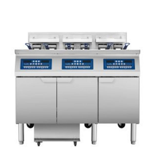 Atosa USA, Inc. AEFF-50-3 - Triple Vat Electric Fryer, Electric, 51"W