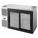 True Mfg. - Premier Bar TBR52-RISZ1-L-S-11-1 - Refrigerated Back Bar Cooler, Two-section
