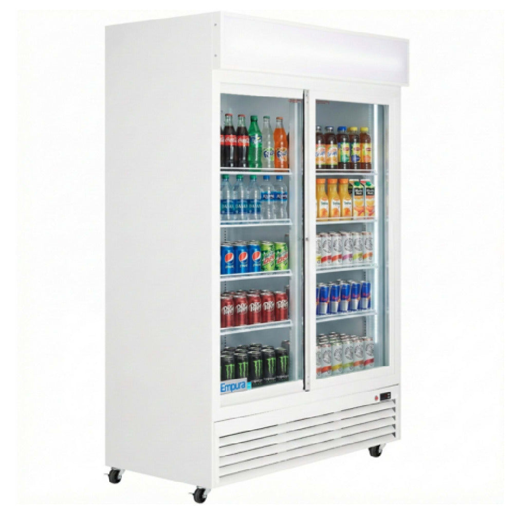 Empura ESM-42W - Refrigerated Merchandiser, 52.36"W X 27.56"D X 79.65"H, 42 Cu. Ft. Capacity