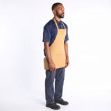 Chef Approved 167BAFHKH Bib Apron Half Length 25" X 28"
