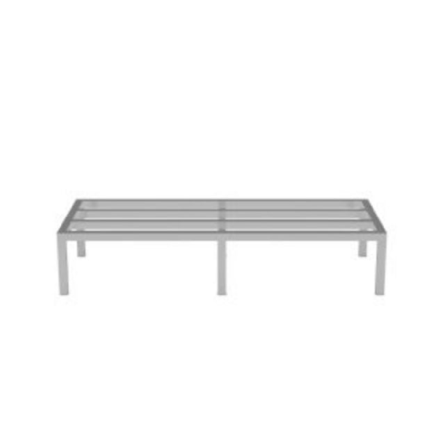 Atosa USA, Inc. SDA203608 - Dunnage Racks, 36"W X 20"D X 8"H, Heavy-duty Welded Aluminum Construction