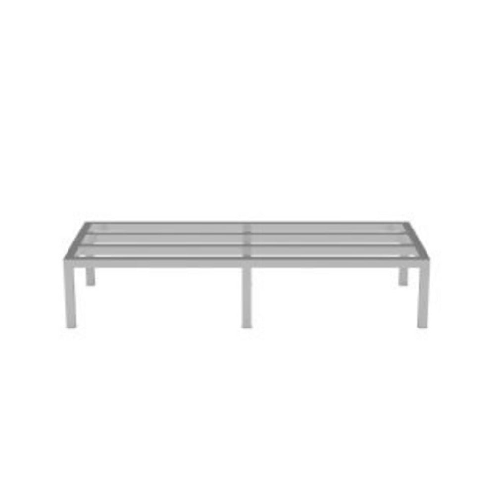 Atosa USA, Inc. SDA206008 - Dunnage Racks, 60"W X 20"D X 8"H, Heavy-duty Welded Aluminum Construction