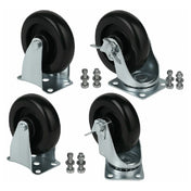 Empura Parts EGF/E-PC-CASTER-SET - 4" Caster Set, (2) Locking, (2) Non Locking