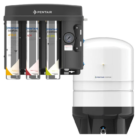 Everpure EZ-RO 375/10G-BL EZ-RO Reverse Osmosis System Combines RO Water & Mineral-addition Followed By A Precision Blend Valve For Variable TDS Adjustment To Produce Up To 375 Gpd