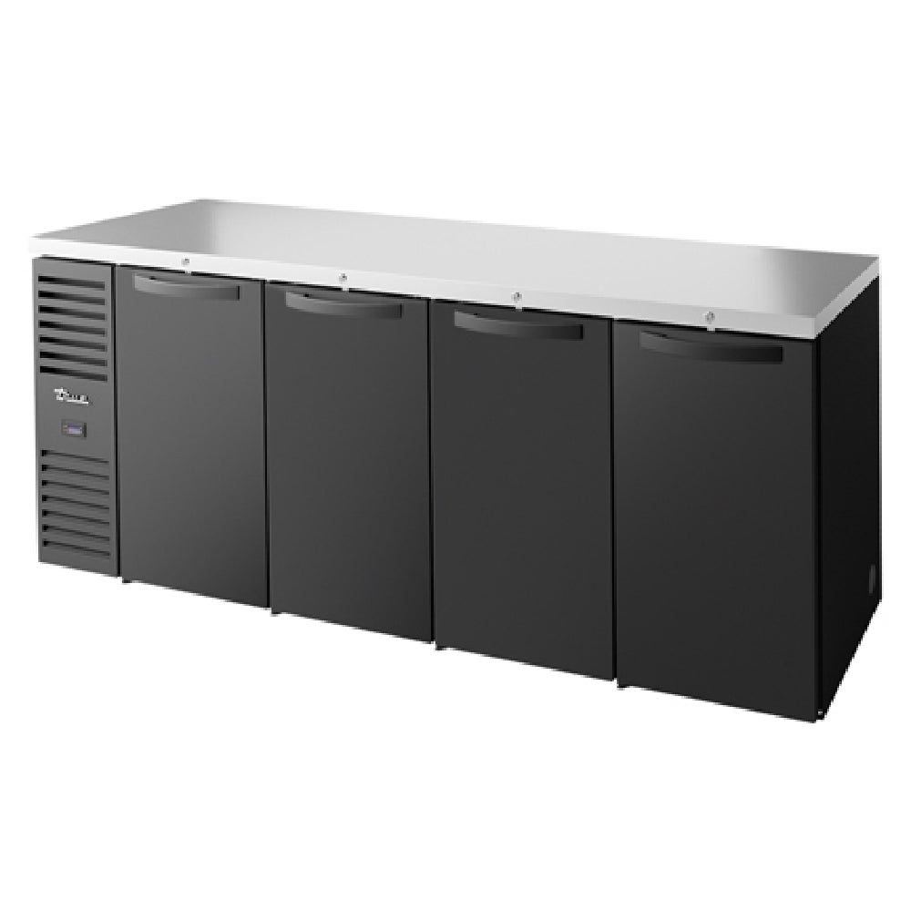 True Mfg. - Premier Bar TBR92-RI - Refrigerated Back Bar Cooler, Four-section, 92"W