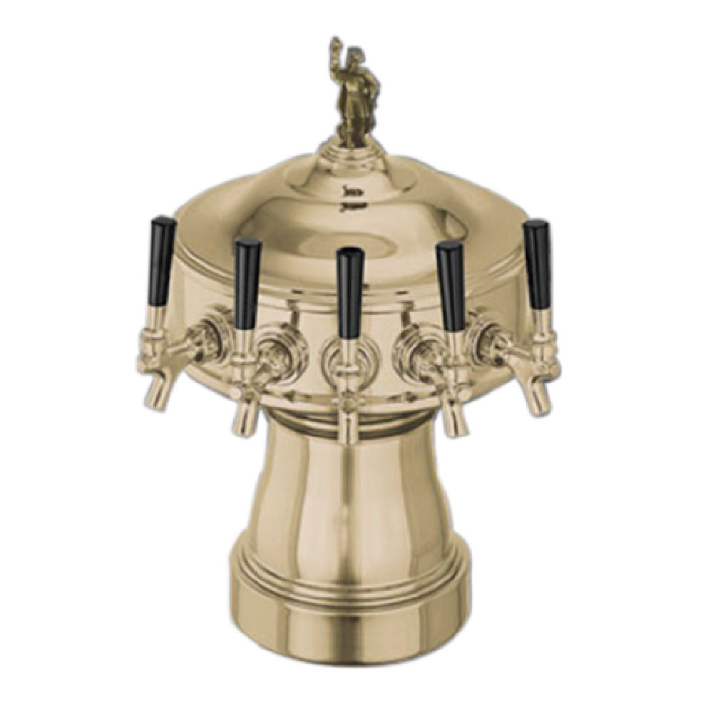 Perlick 4005-6BTF - Gambrinus Draft Beer Tower, Countertop, 12-3/4" Diameter X 19-3/8"H